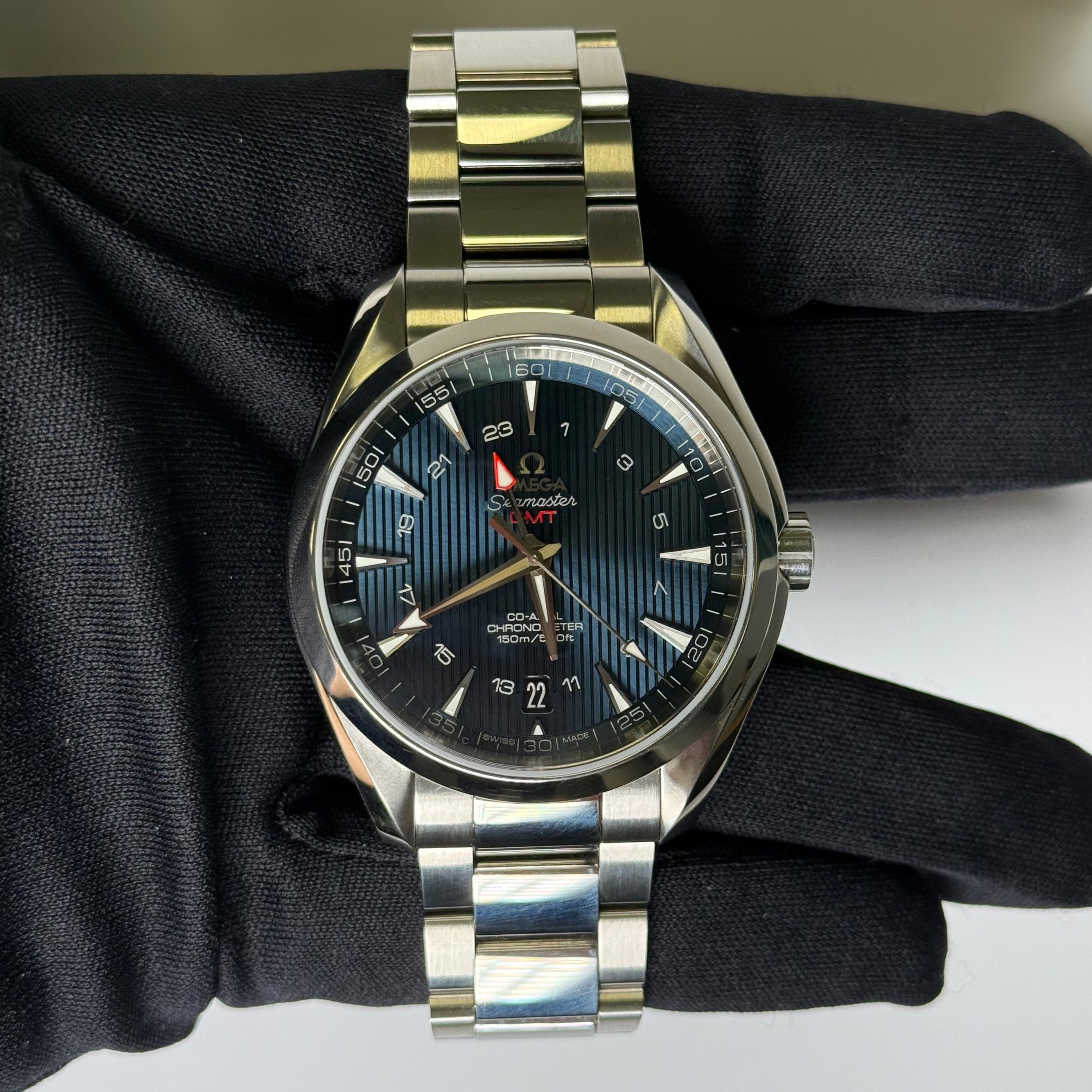 Omega Seamaster Aqua Terra 43mm Blue Dial Watch Ref# 231.10.43.22.03.001