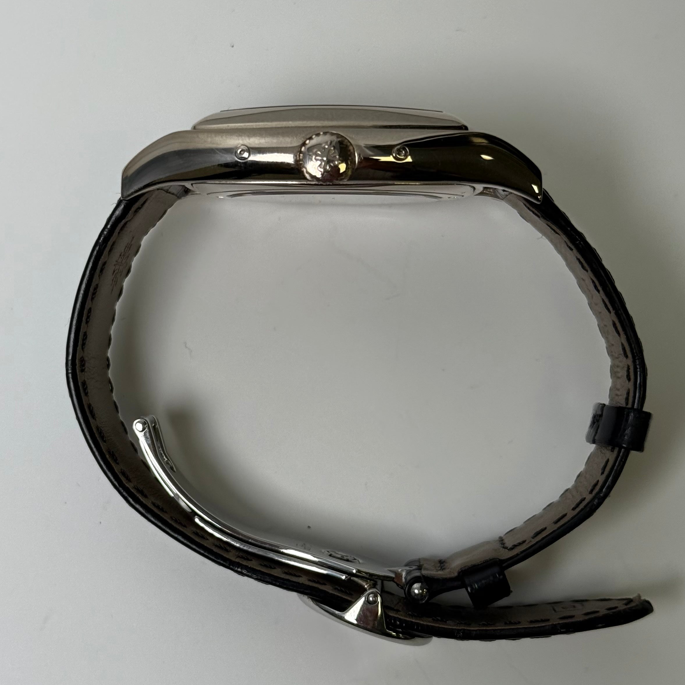 Patek Philippe Annual Calendar 38mm Silver Dial Watch Ref# 5135G