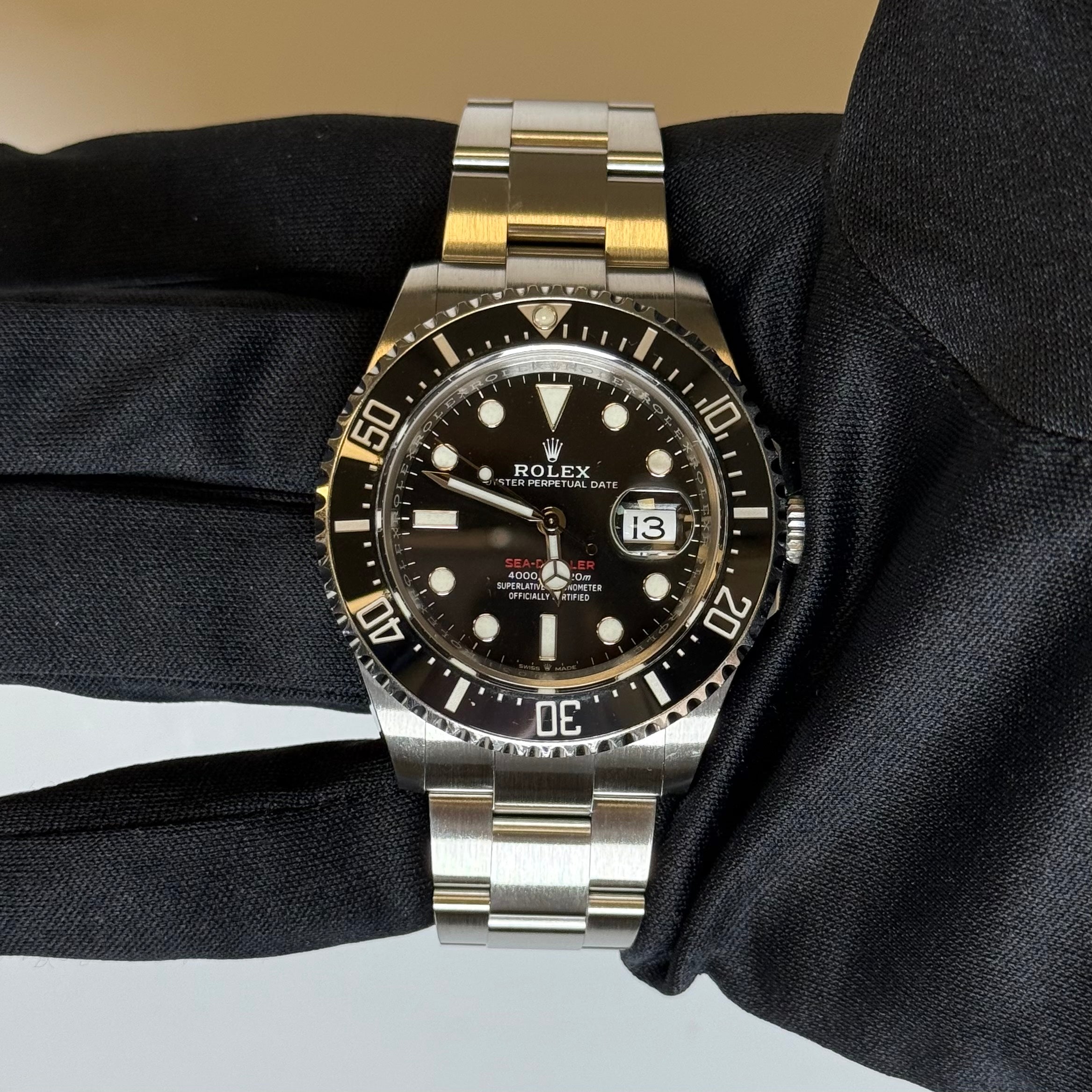Rolex Sea-Dweller 43mm Black Dial Watch Ref# 126600