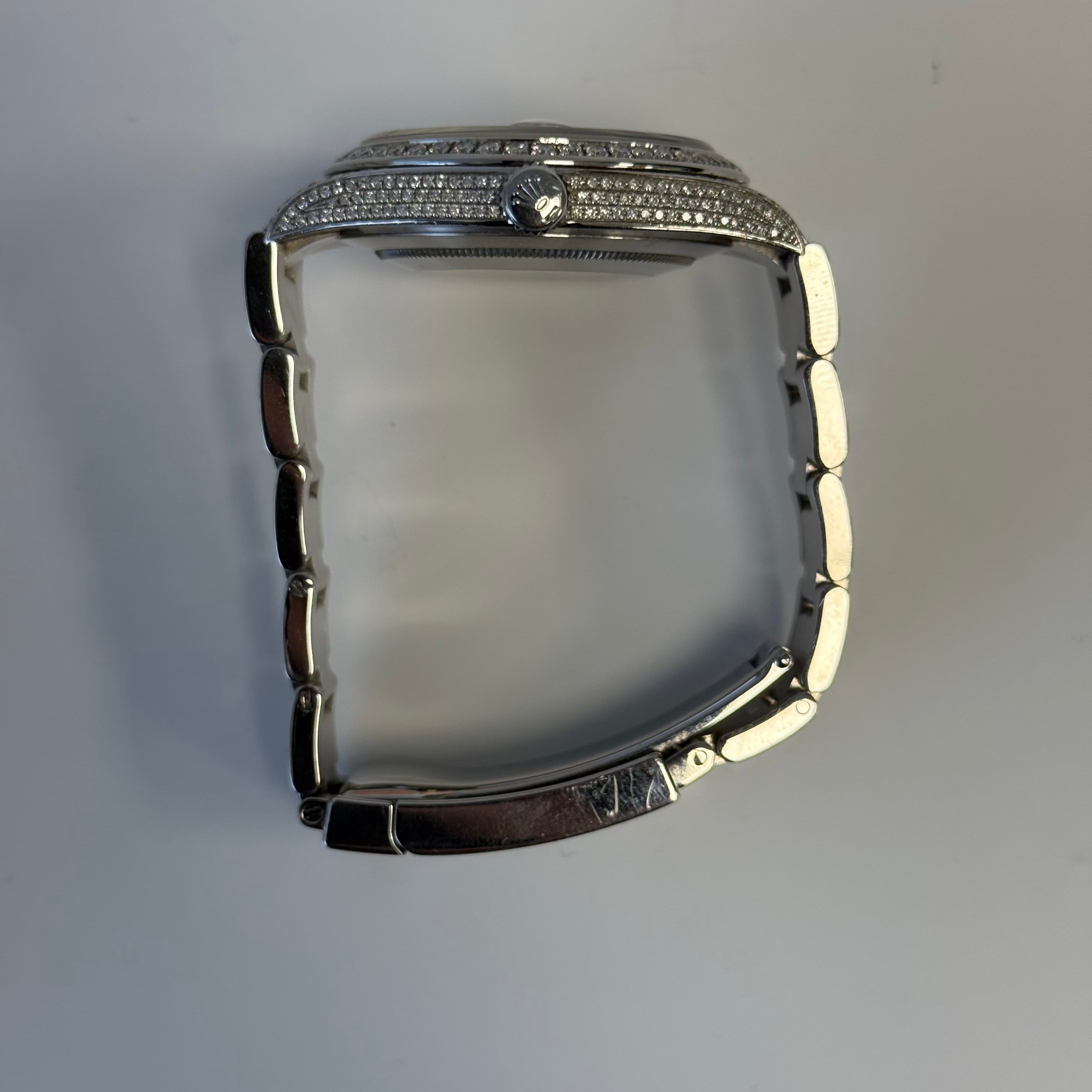 Rolex Datejust 41mm Pave Dial Watch Ref# 126300