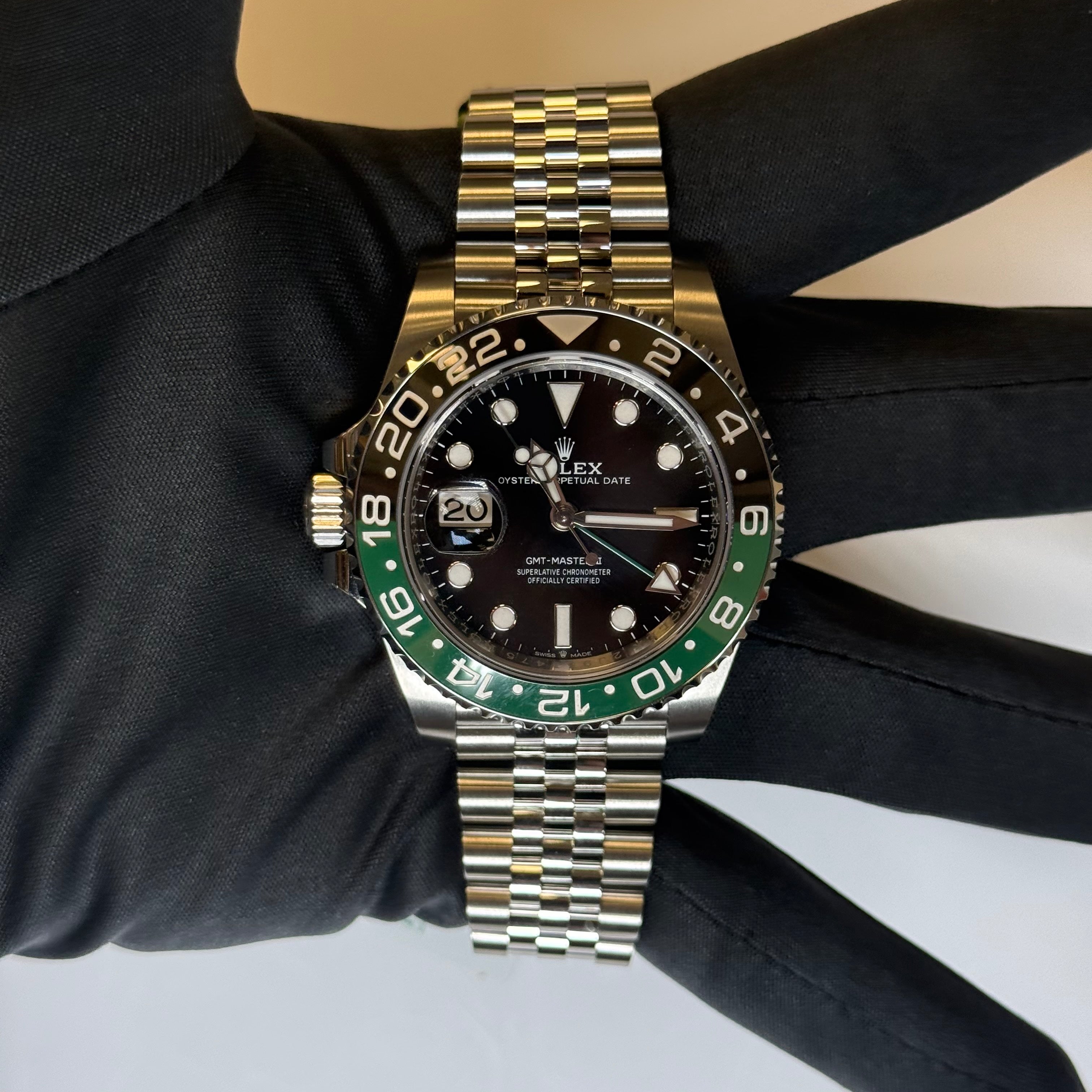 Rolex GMT-Master II 40mm Black Dial Watch Ref# 126720VTNR