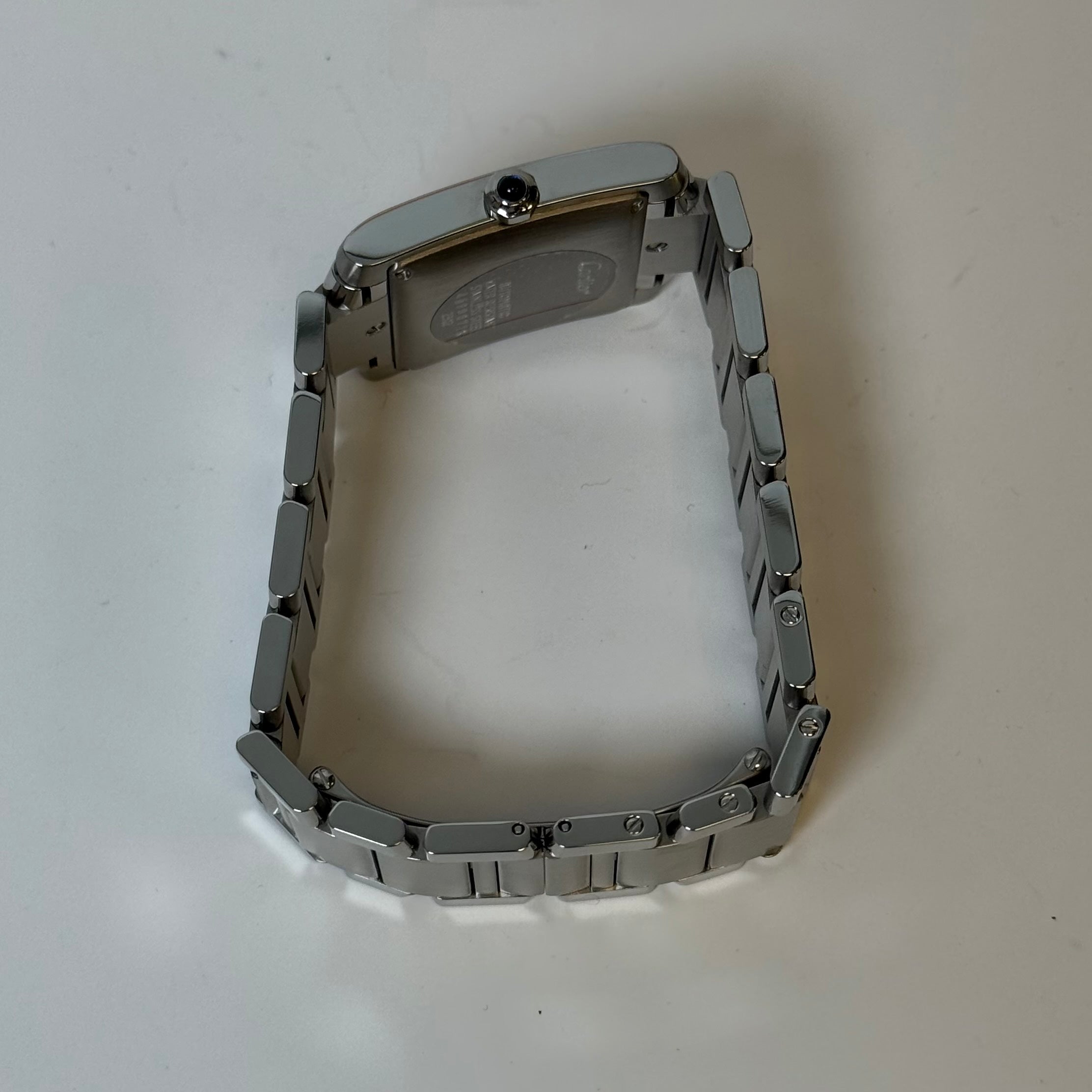 Cartier Tank Francaise 28x32mm White Dial Watch Reference #W51002Q3