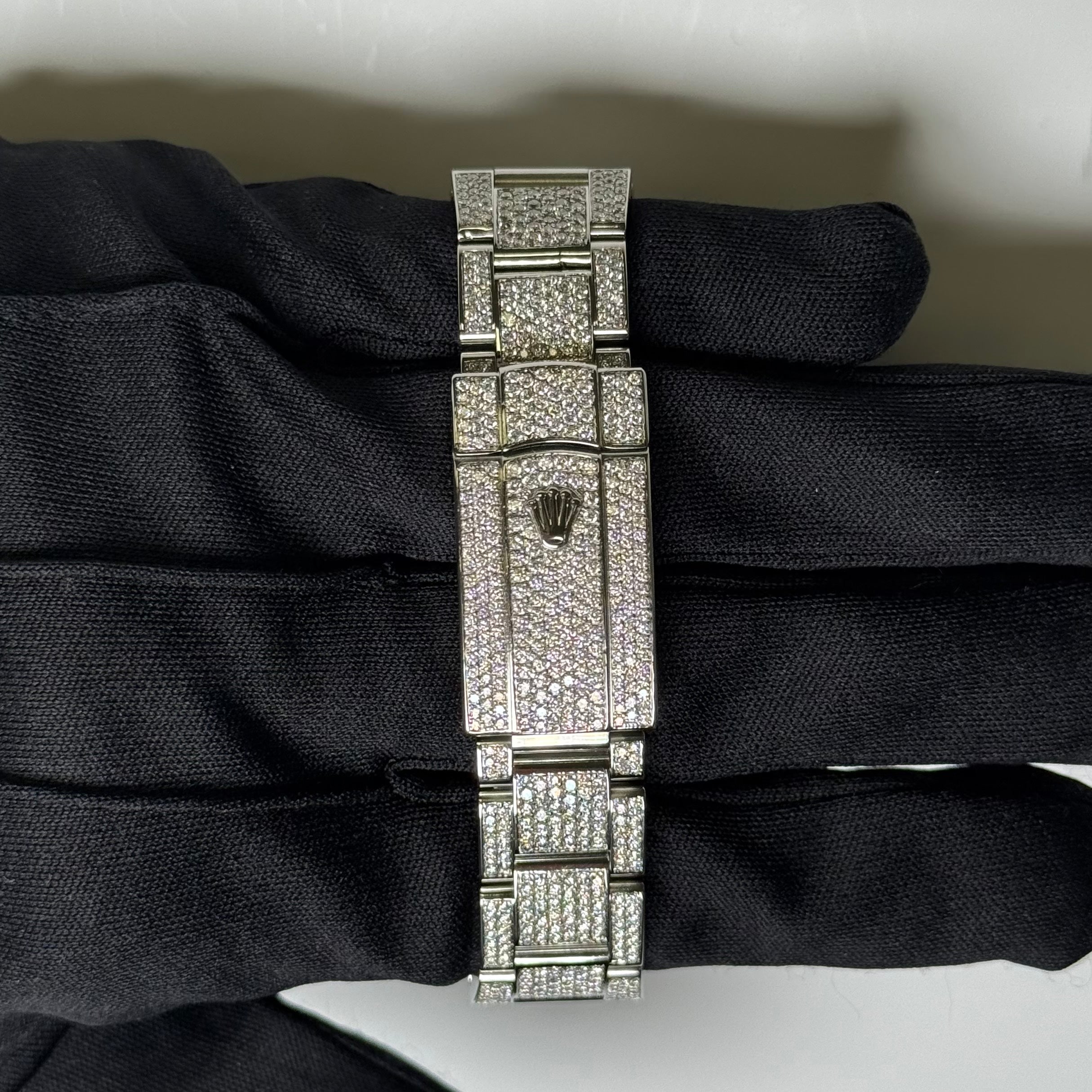 Rolex Datejust 41mm Pave Dial Watch Ref# 116300 - Happy Jewelers Fine Jewelry Lifetime Warranty