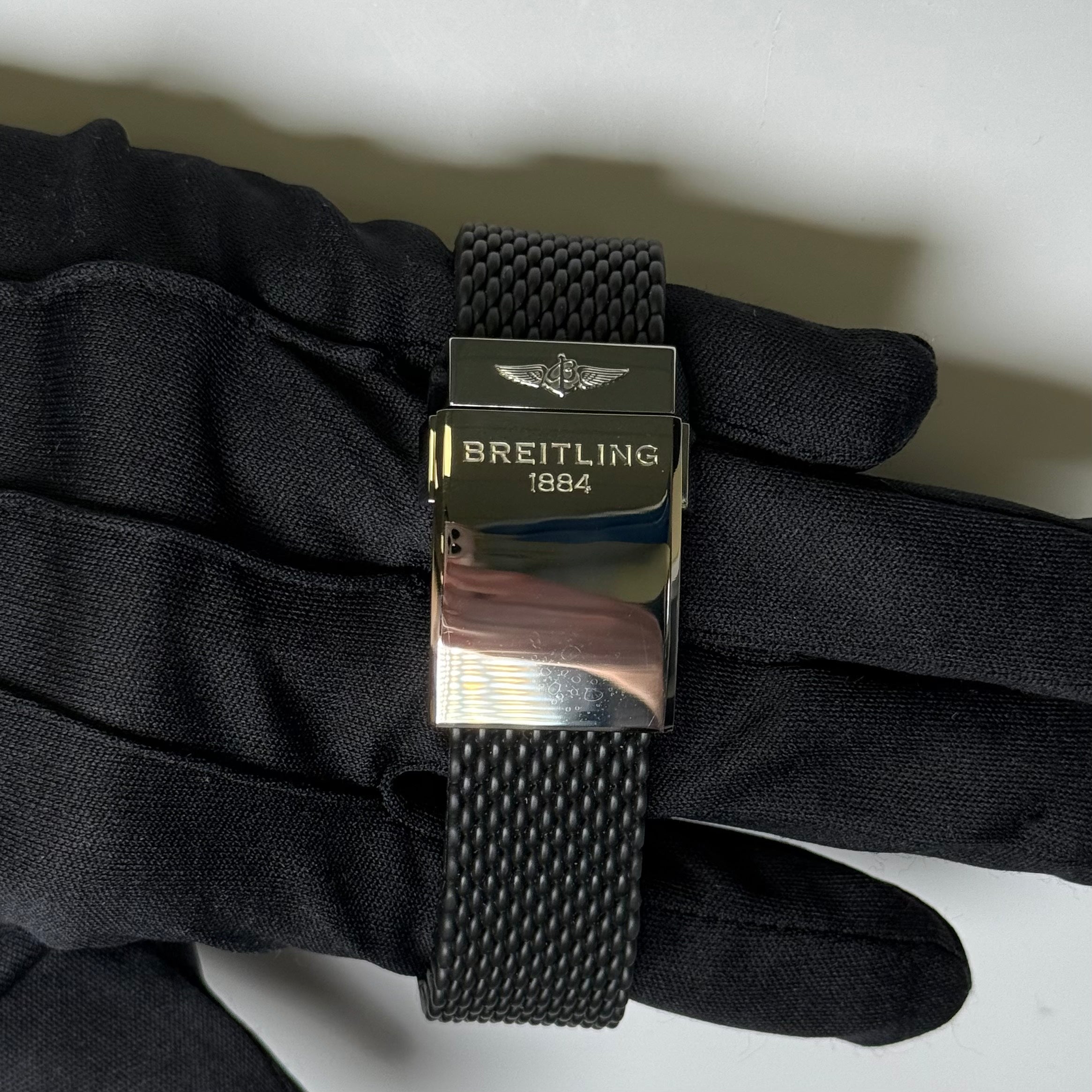 Breitling Superocean 44mm Black Dial Watch Ref# UB2030