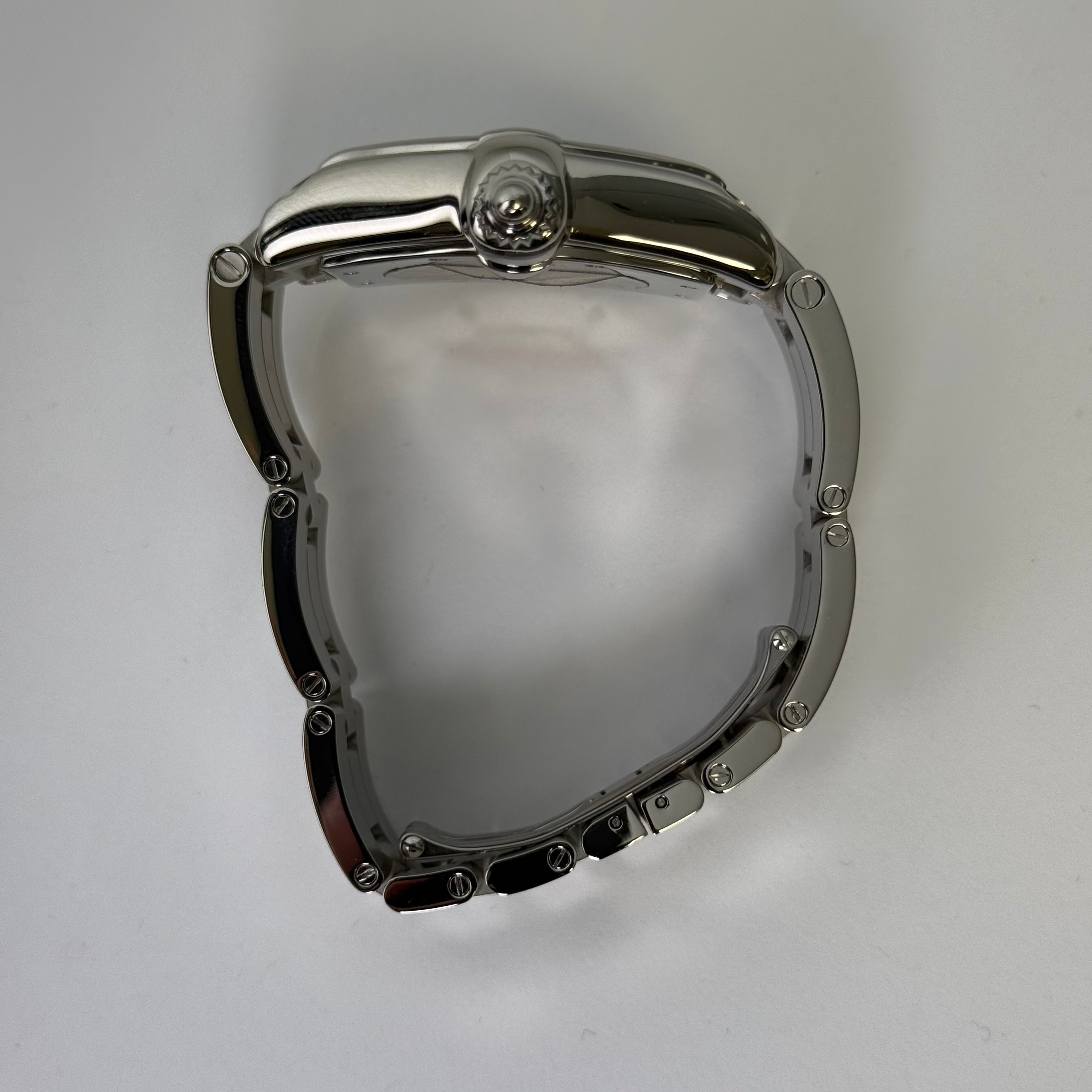 Cartier Roadster 35mm Silver Dial Watch Ref# W62025V3