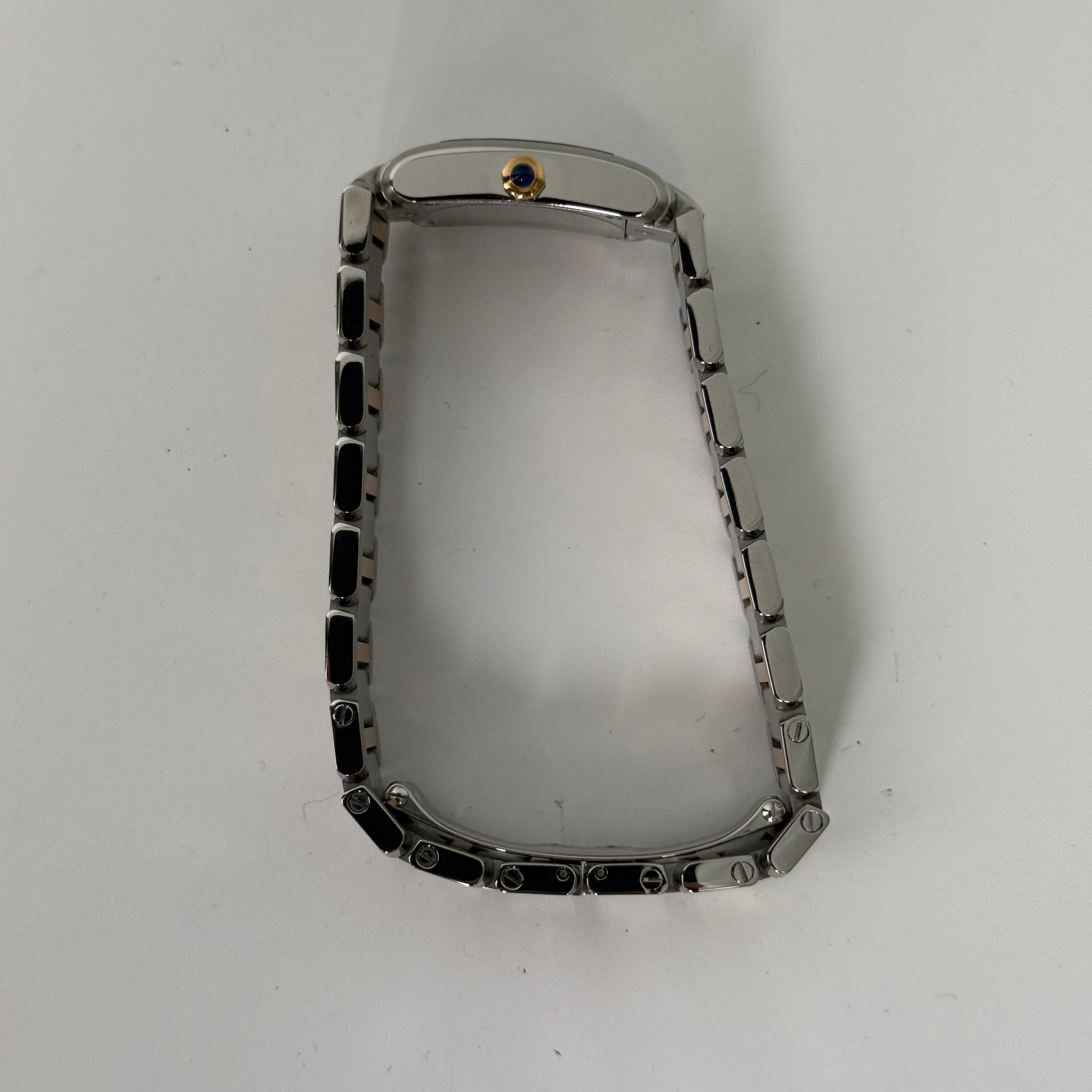 Cartier Tank 20mm Pink Dial Watch Ref# W51027Q4