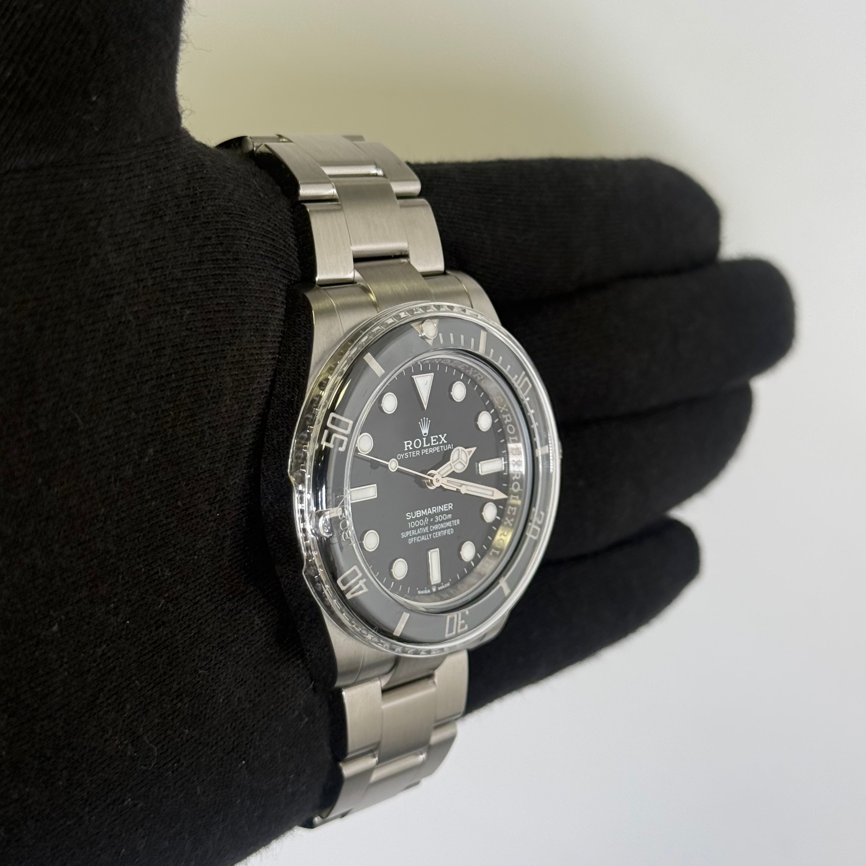 Rolex Submariner 41mm Black Dial Watch Ref# 124060