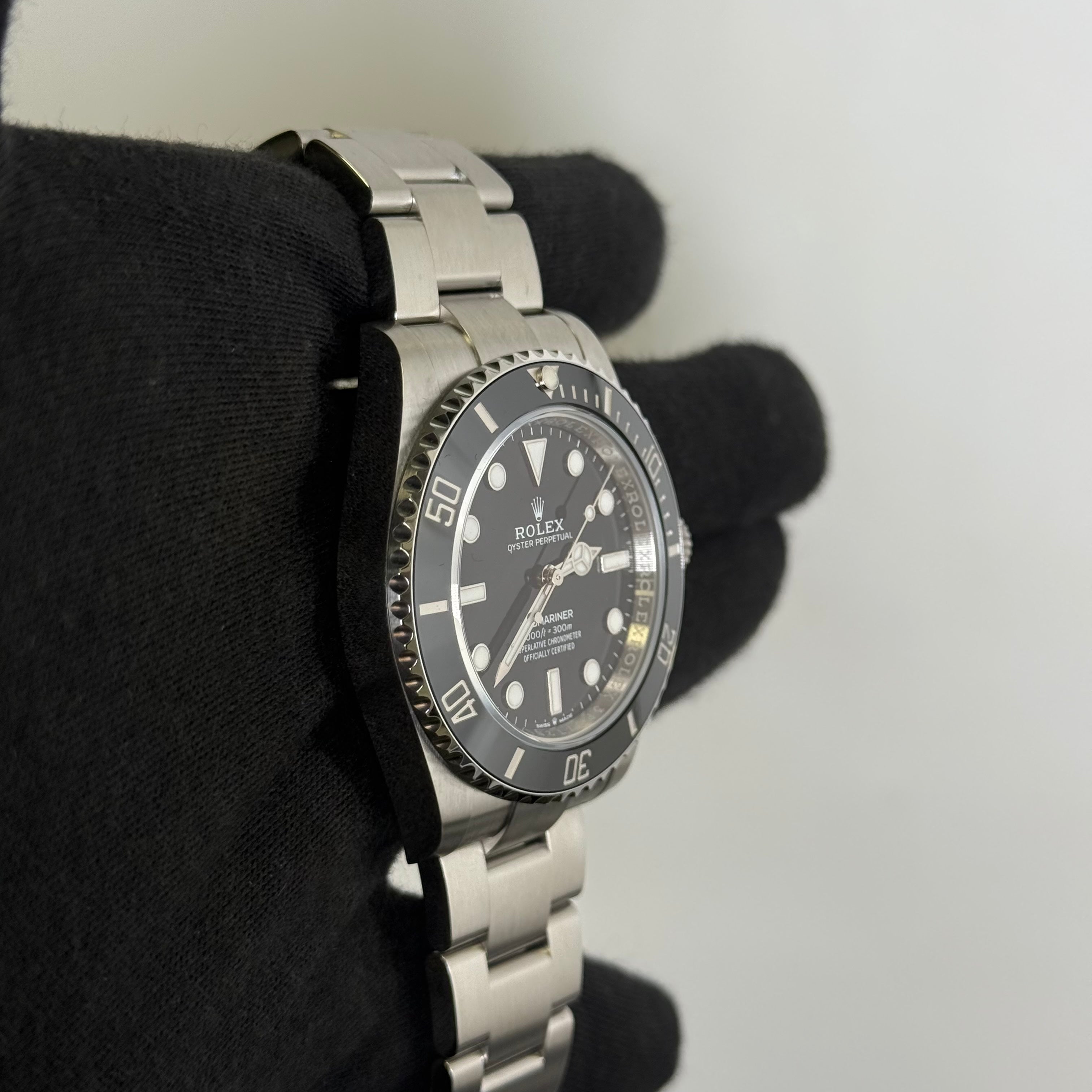 Rolex Submariner 41mm Black Dial Watch Ref# 124060