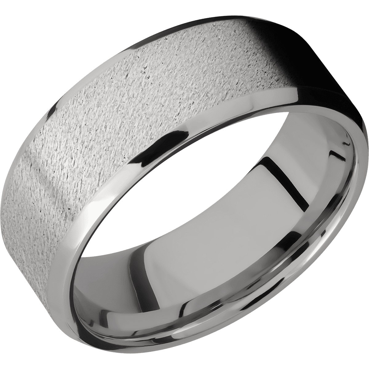 Titanium + Anglestone , Polish Finish - Happy Jewelers Fine Jewelry Lifetime Warranty