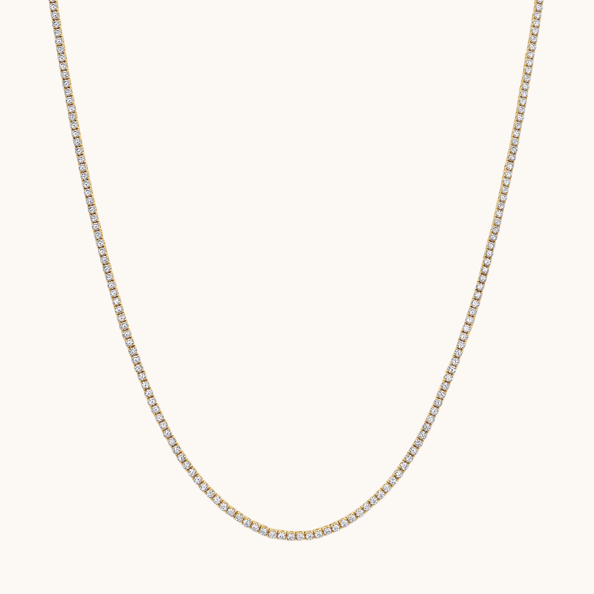 Lab Grown Diamond Tennis Necklace - Happy Jewelers Fine Jewelry Lifetime Warranty