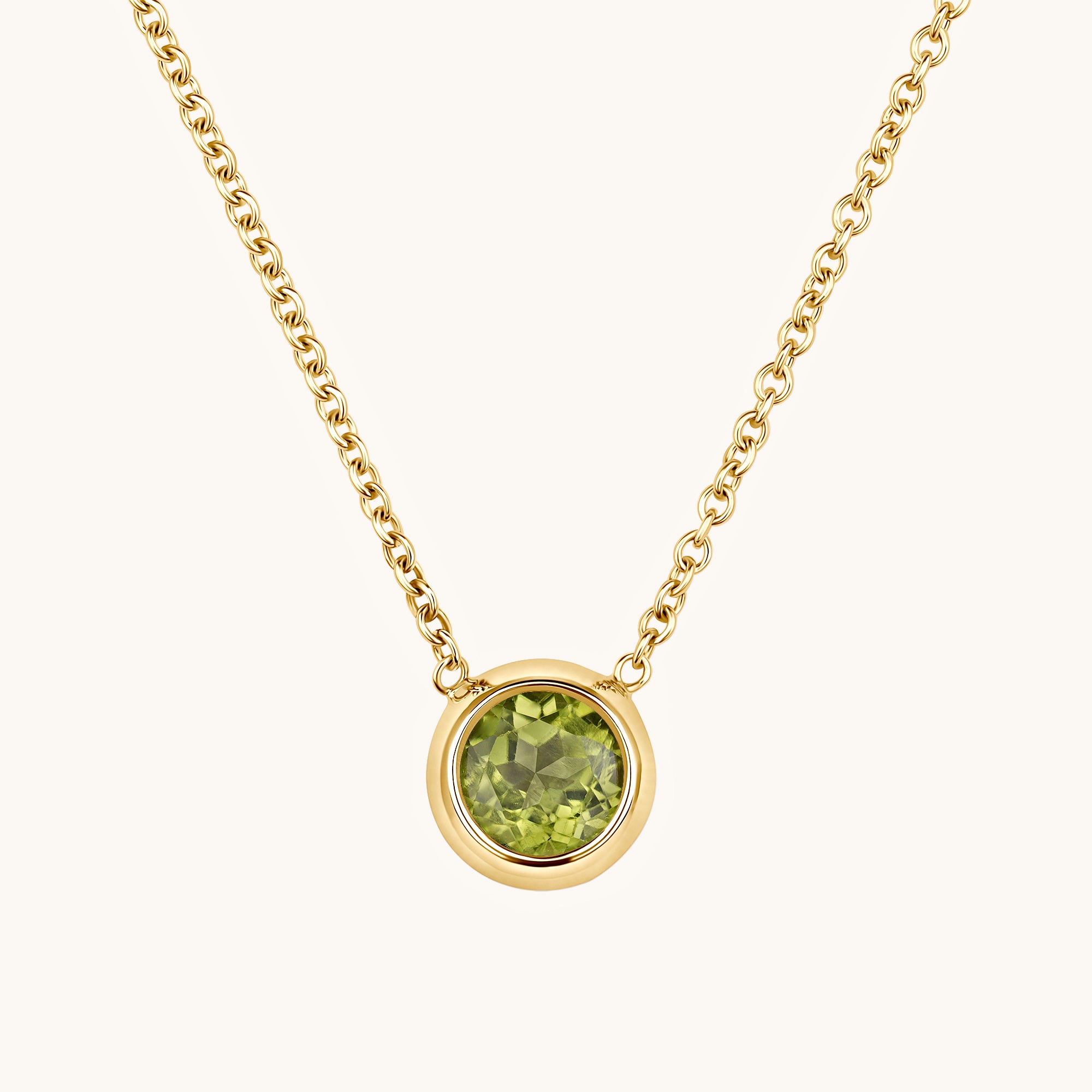 Day 1 | 12 Days of Christmas! Bezel Set Solitaire Birthstone Pendant - Happy Jewelers Fine Jewelry Lifetime Warranty