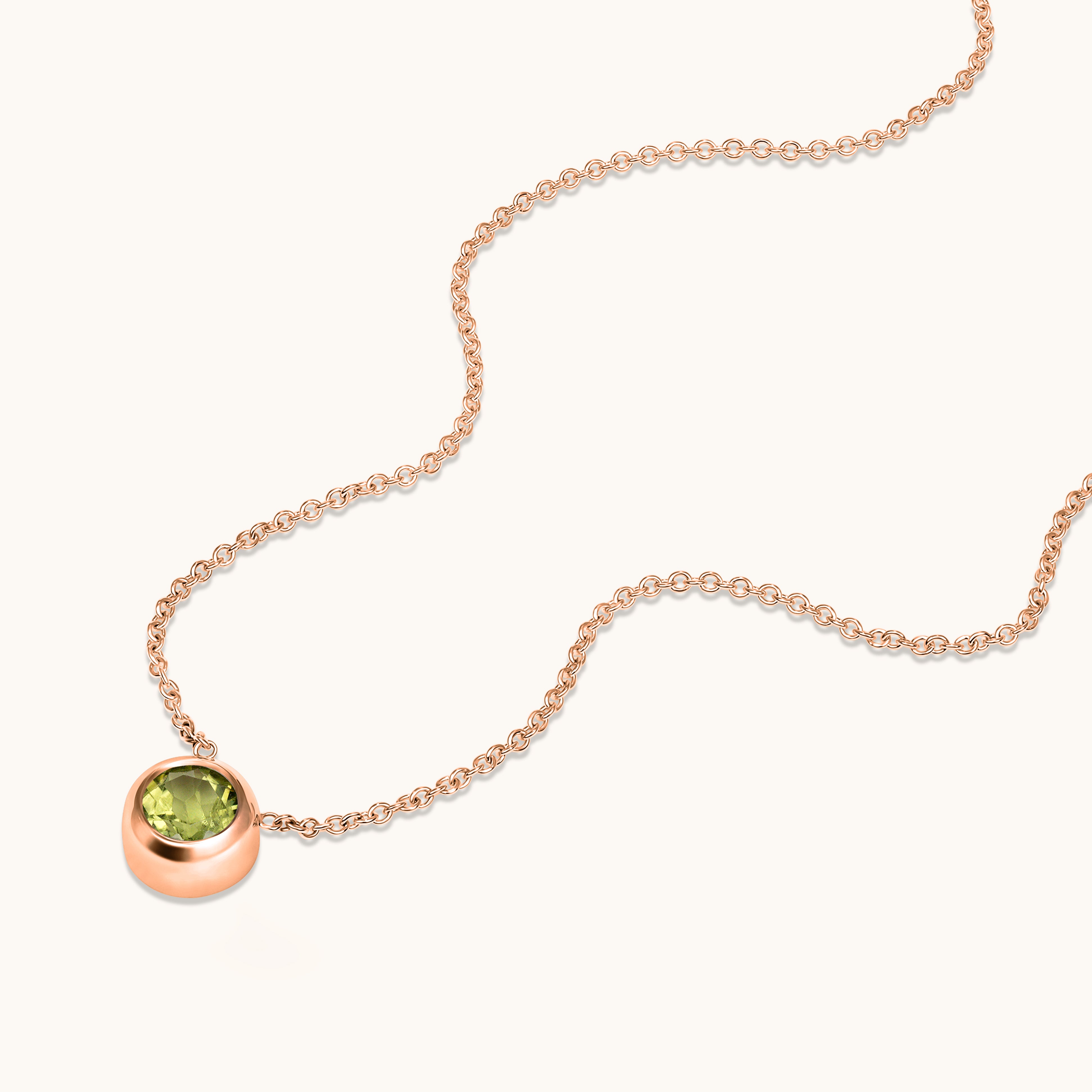 Bezel Set Solitaire Birthstone Pendant - Happy Jewelers Fine Jewelry Lifetime Warranty