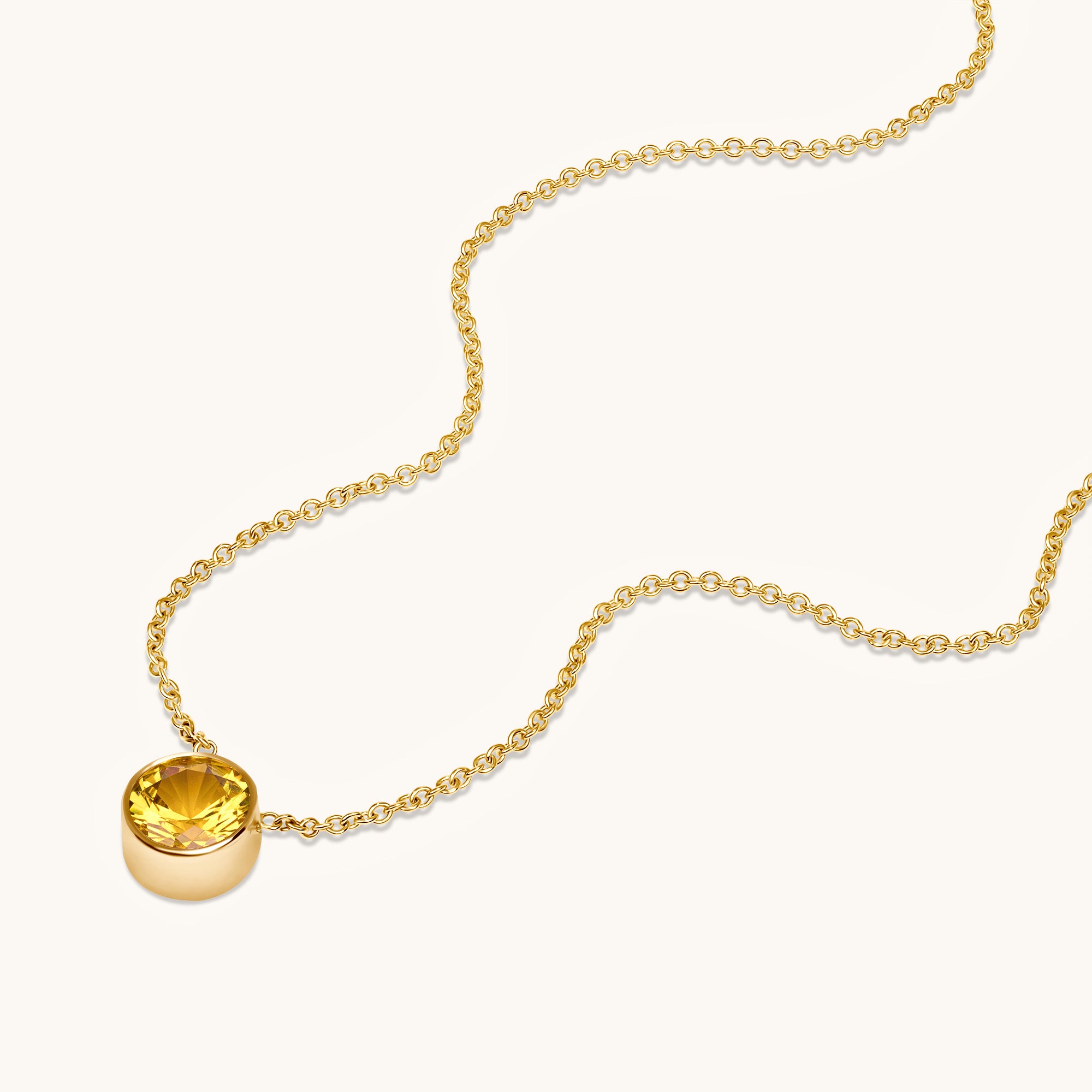 Day 1 | 12 Days of Christmas! Bezel Set Solitaire Birthstone Pendant