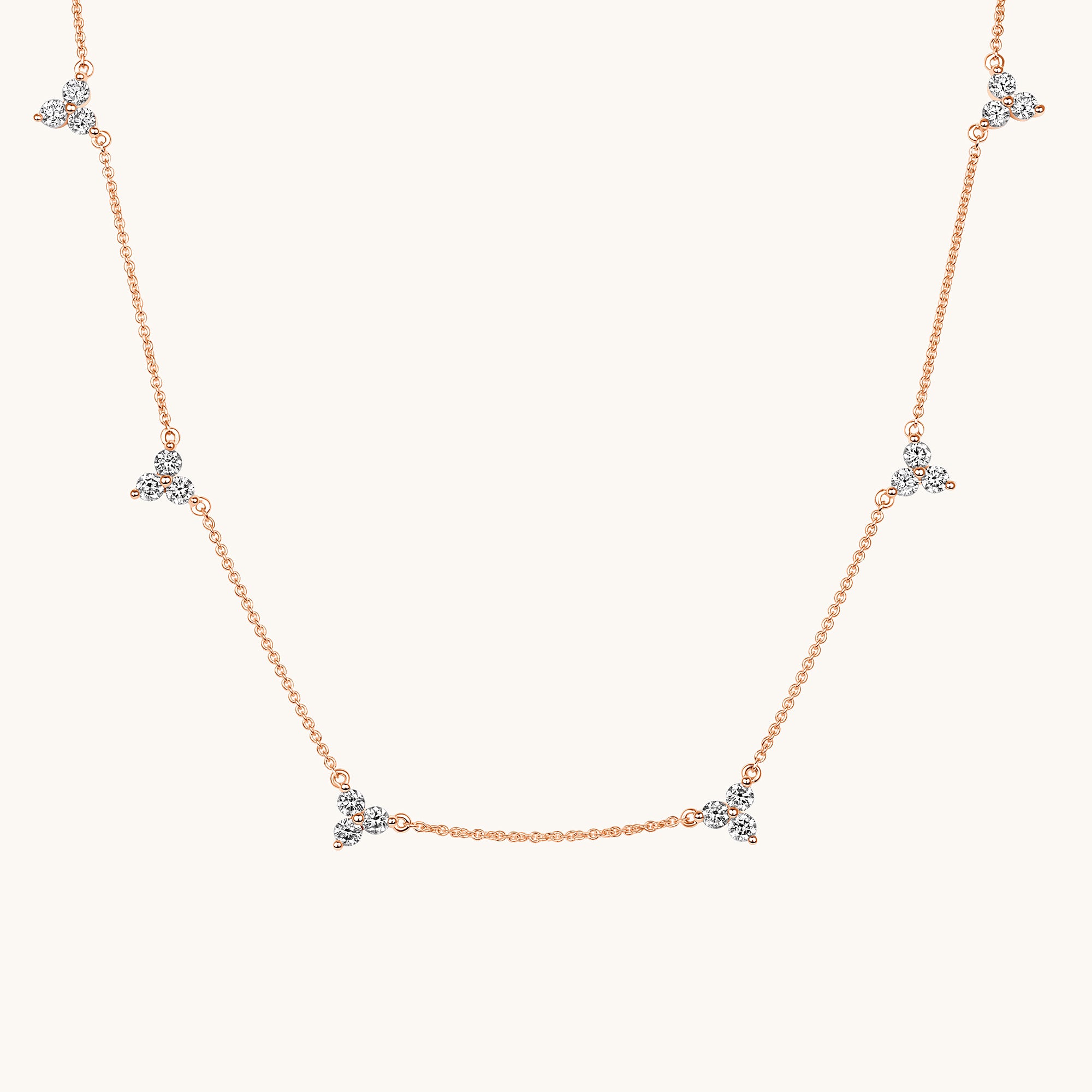 Trio Lab Diamond Necklace - Happy Jewelers Fine Jewelry Lifetime Warranty