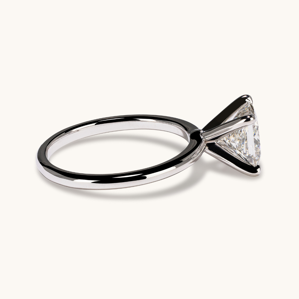 1.75 Princess Lab Diamond Engagement Ring - Happy Jewelers Fine Jewelry Lifetime Warranty