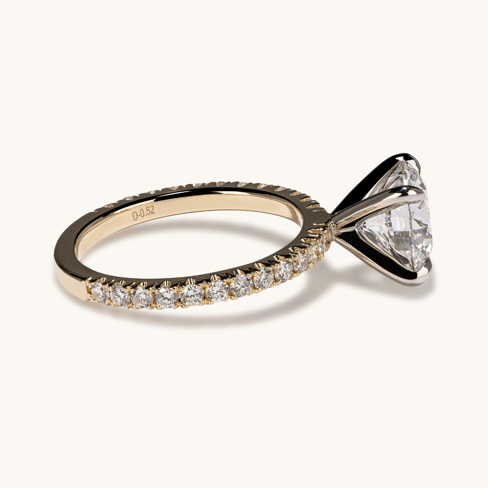 2.70 Round Lab Diamond Engagement Ring - Happy Jewelers Fine Jewelry Lifetime Warranty