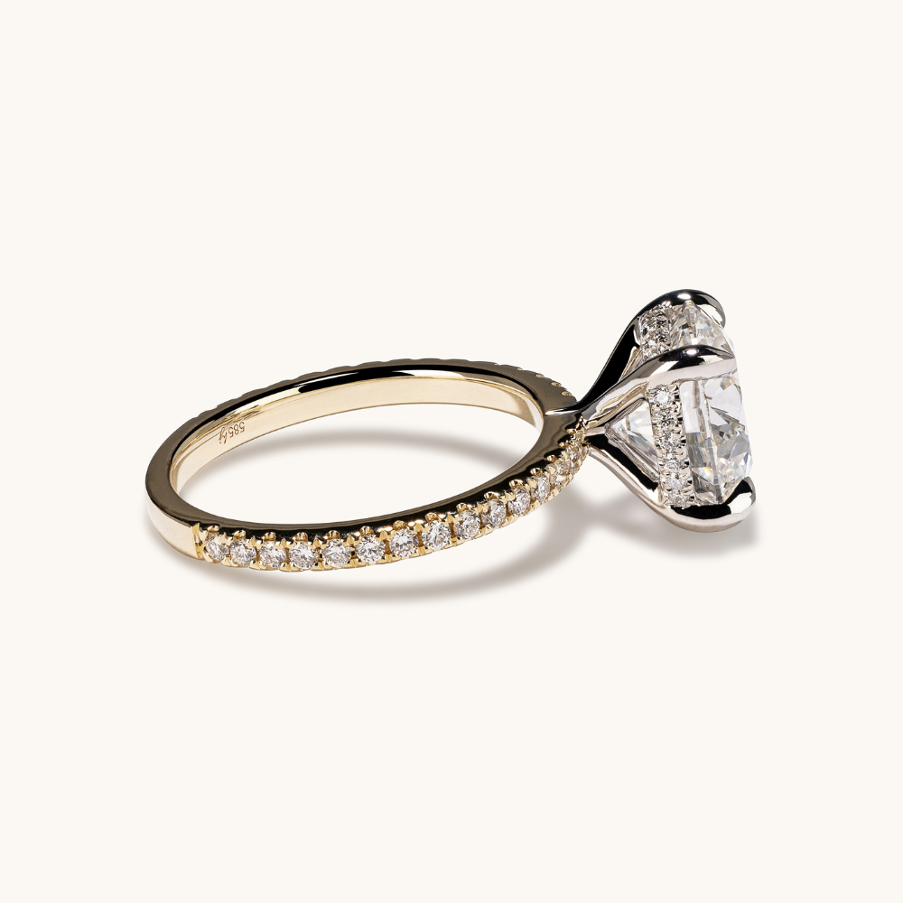 3.50 Round Lab Diamond Engagement Ring - Happy Jewelers Fine Jewelry Lifetime Warranty