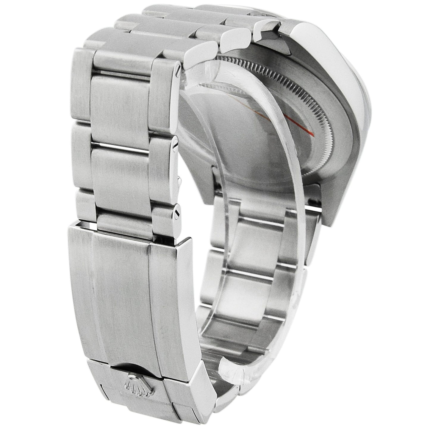 Rolex Explorer Stainless Steel 39m Black Roman & Stick Dial Watch Reference# 214270 - Happy Jewelers Fine Jewelry Lifetime Warranty