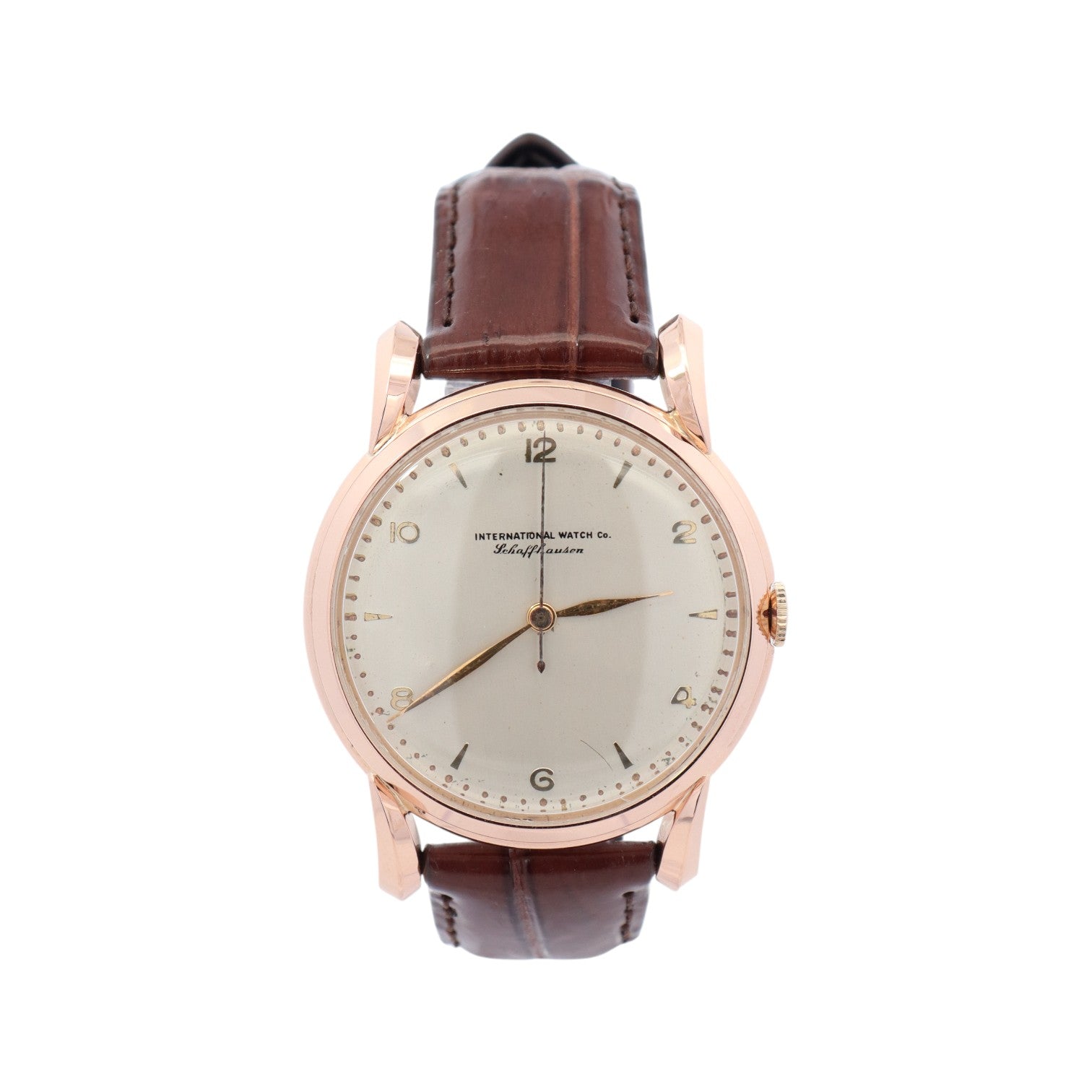 IWC Calibre 36mm Cream Dial Watch - Happy Jewelers Fine Jewelry Lifetime Warranty