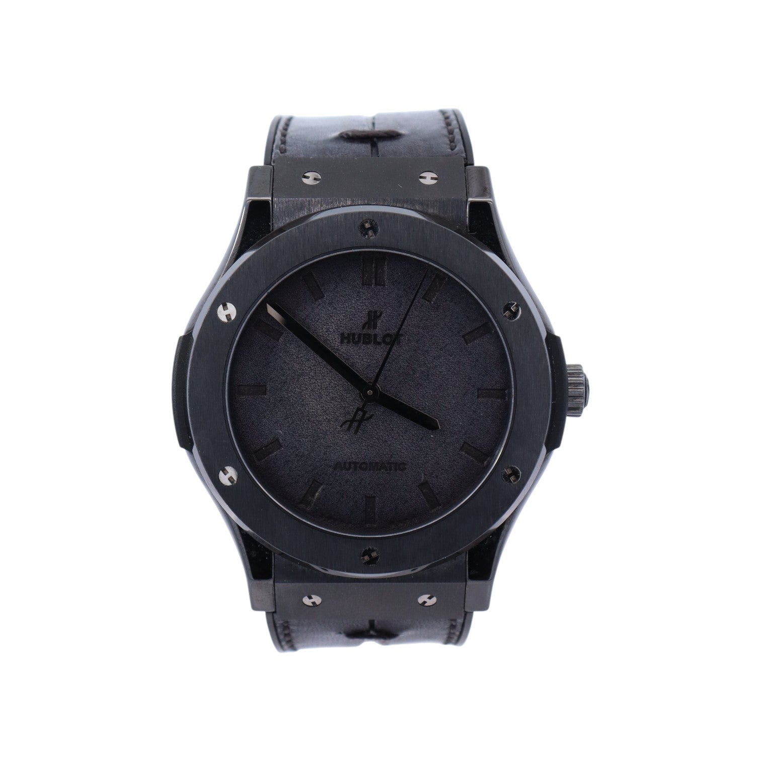 Hublot Classic Fusion 45mm Black Dial Watch Ref# 511.CM.0500.VR.BER16 - Happy Jewelers Fine Jewelry Lifetime Warranty