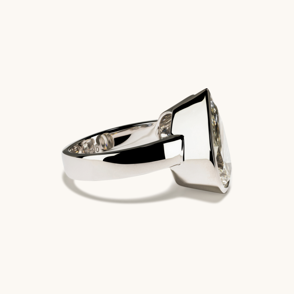 Pear and Round Toi et Moi Lab Diamond Engagement Ring - Happy Jewelers Fine Jewelry Lifetime Warranty