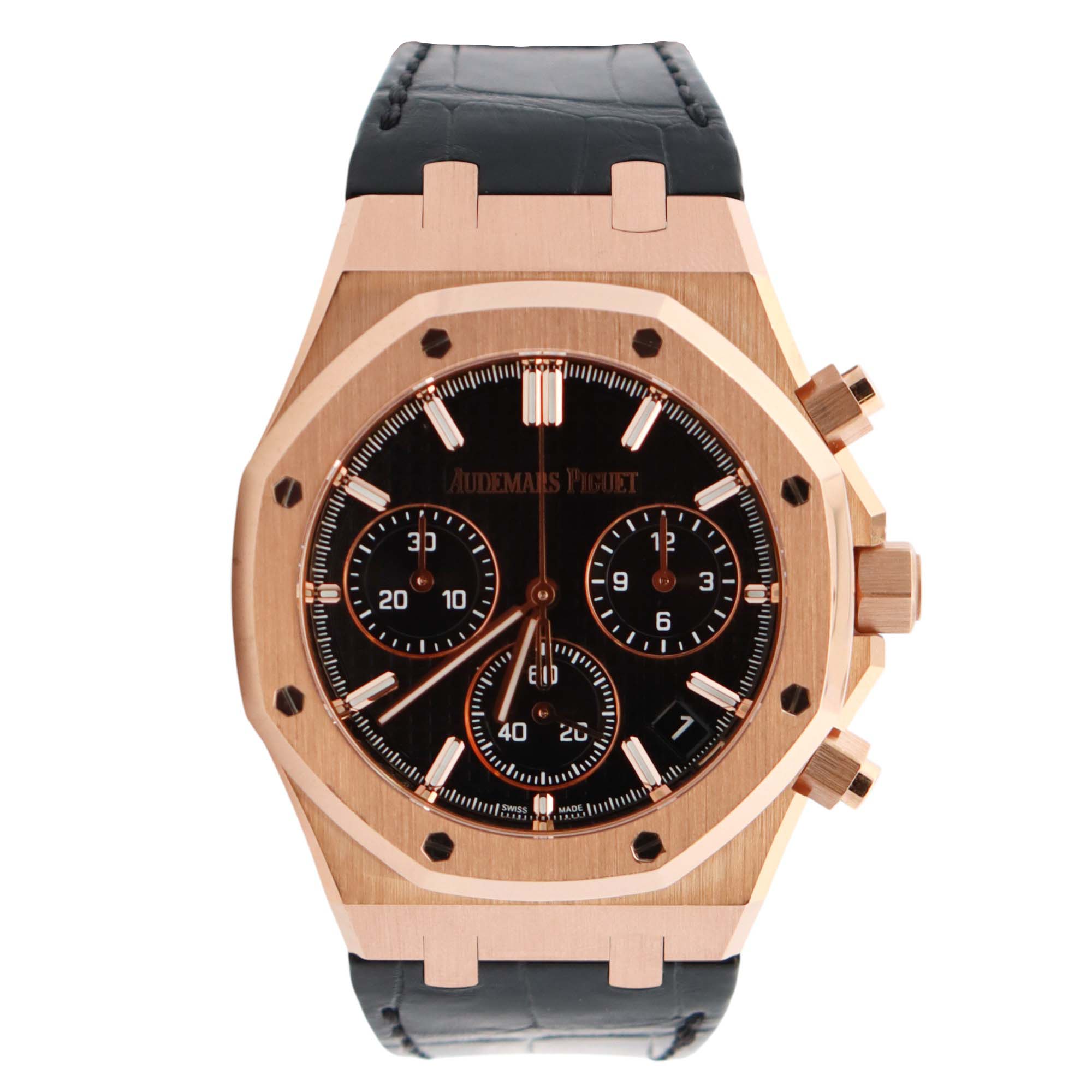 Audemars Piguet Royal Oak 41mm Black Dial Watch Ref# 26240OR.OO