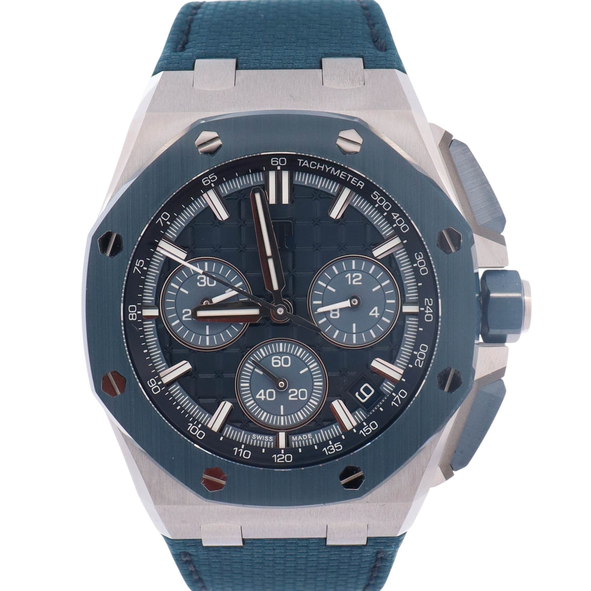 Audemars Piguet Royal Oak 44mm Blue Dial Watch Ref# 26420SO.OO.A029VE.01