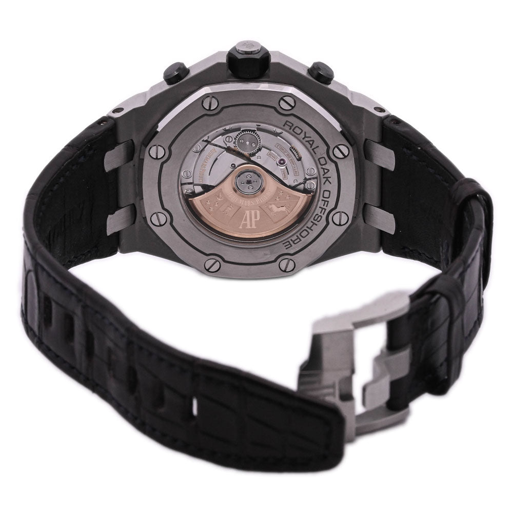 Audemars Piguet Royal Oak Offshore Stainless Steel 42mm Brown Chograph Dial Watch Reference# 26470ST.OOA099CR.01 - Happy Jewelers Fine Jewelry Lifetime Warranty