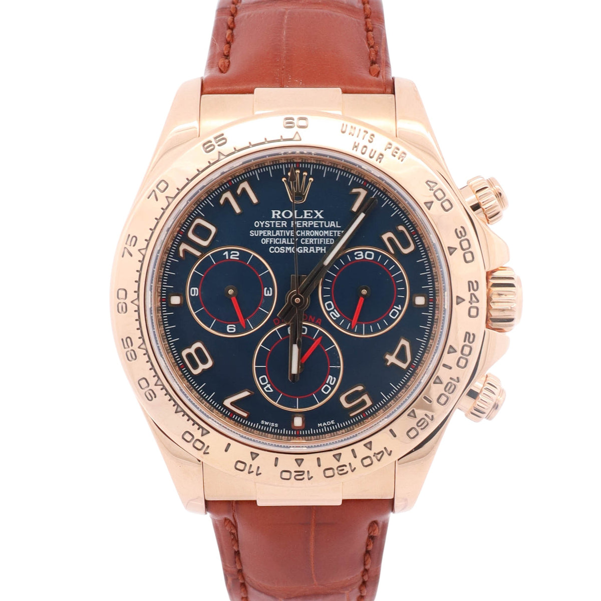 Rolex Daytona 40mm Blue Dial Watch Ref# 116518LN