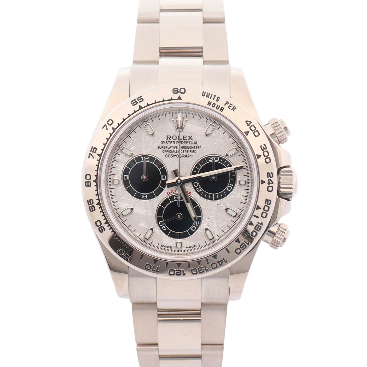 Rolex Daytona 40mm Meteorite Dial Watch Ref# 116509