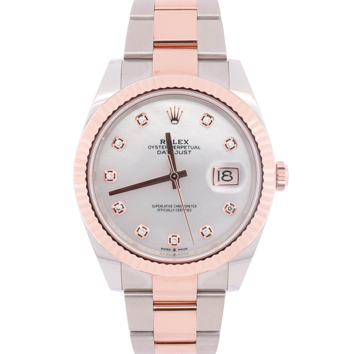Rolex Datejust 41mm MOP Dial Watch Ref# 126331