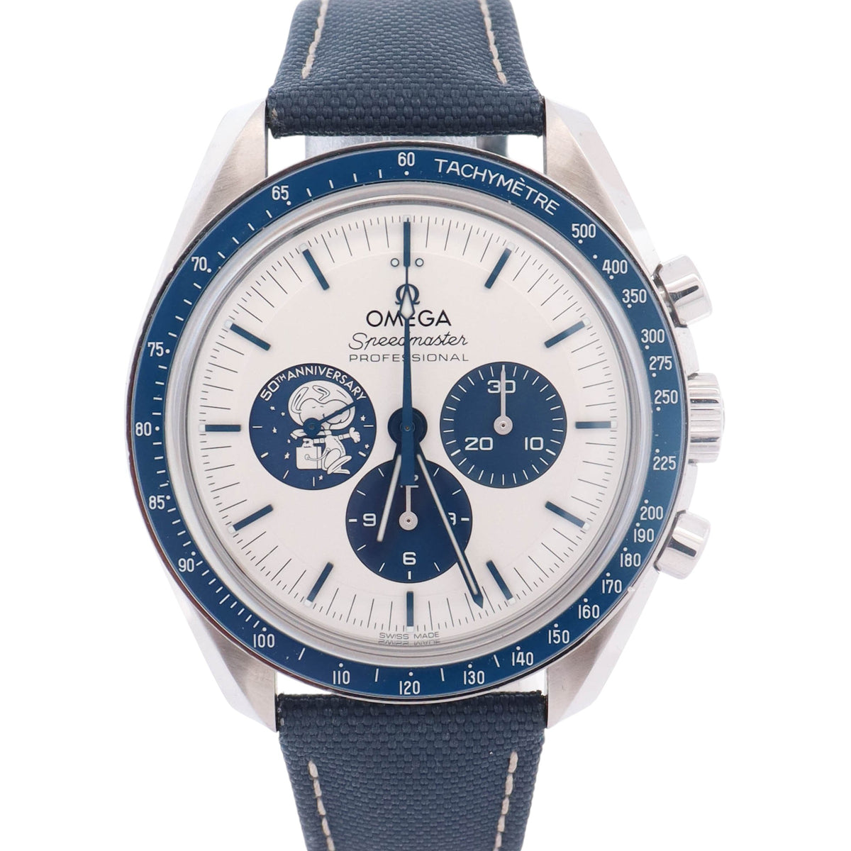 Omega Speedmaster 42mm White Dial Watch Ref# 310.32.42.50.02.001