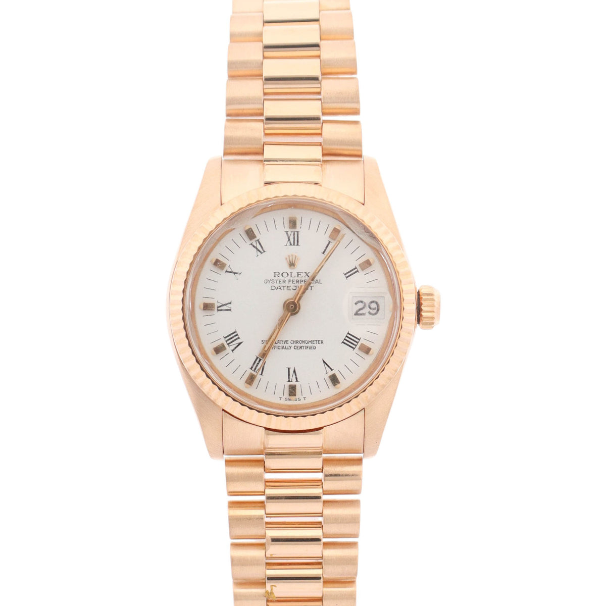 Rolex Datejust 31mm White Dial Watch Ref# 68278 - Happy Jewelers Fine Jewelry Lifetime Warranty