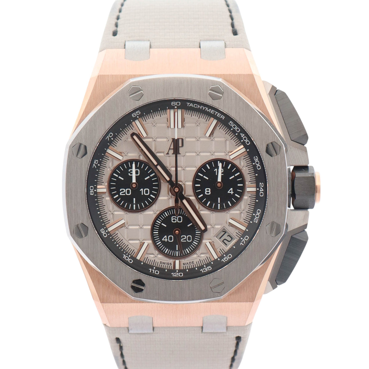 Audemars Piguet Royal Oak 43mm Gray Dial Watch Ref# 26420OI.OO.A015VE.01