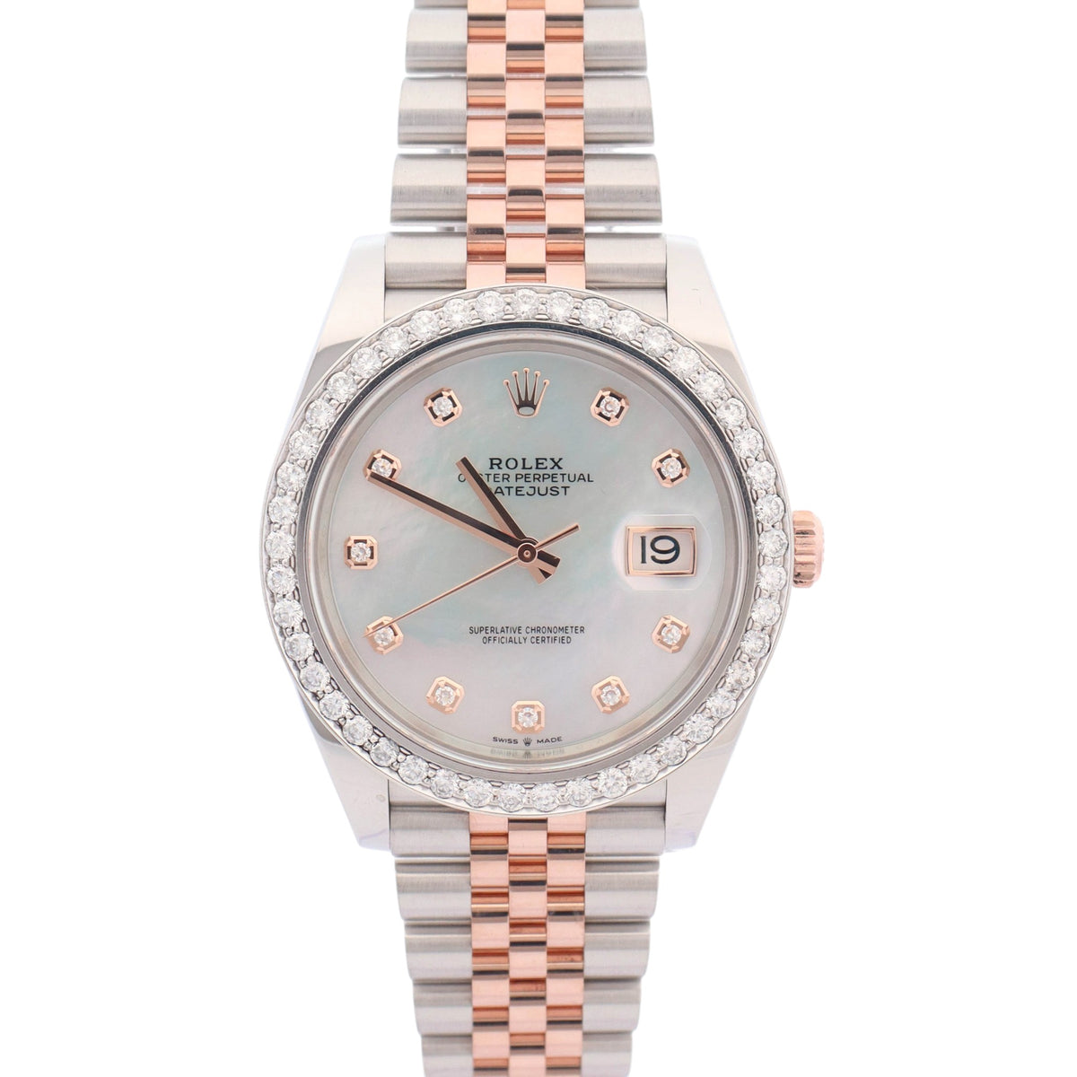 Rolex Datejust 41mm MOP Dial Watch Ref# 126331 - Happy Jewelers Fine Jewelry Lifetime Warranty