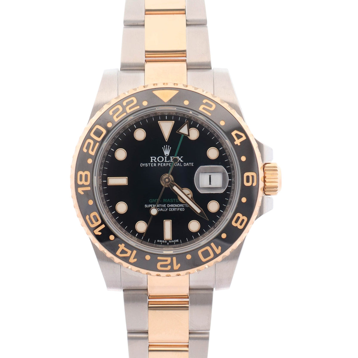 Rolex GMT-Master II 40mm Black Dial Watch Ref# 116713LN
