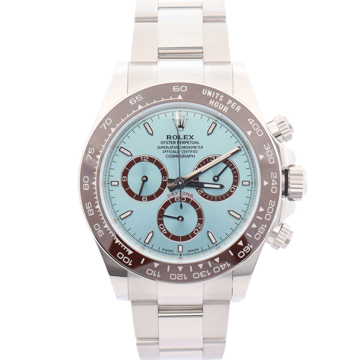 Rolex Daytona 40mm Ice Blue Dial Watch Ref# 126506