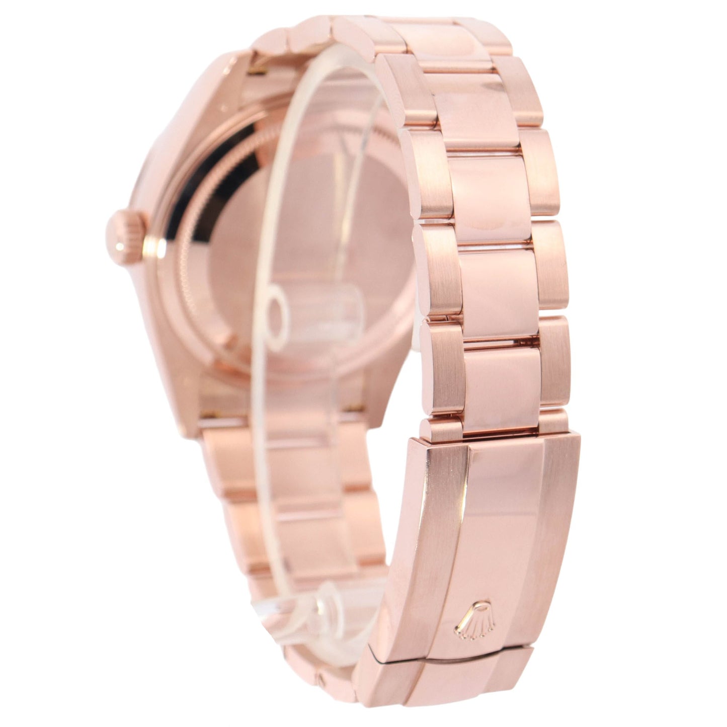 Rolex Sky-Dweller Rose Gold 42mm Rhodium Stick Dial Watch Reference# 336935 - Happy Jewelers Fine Jewelry Lifetime Warranty