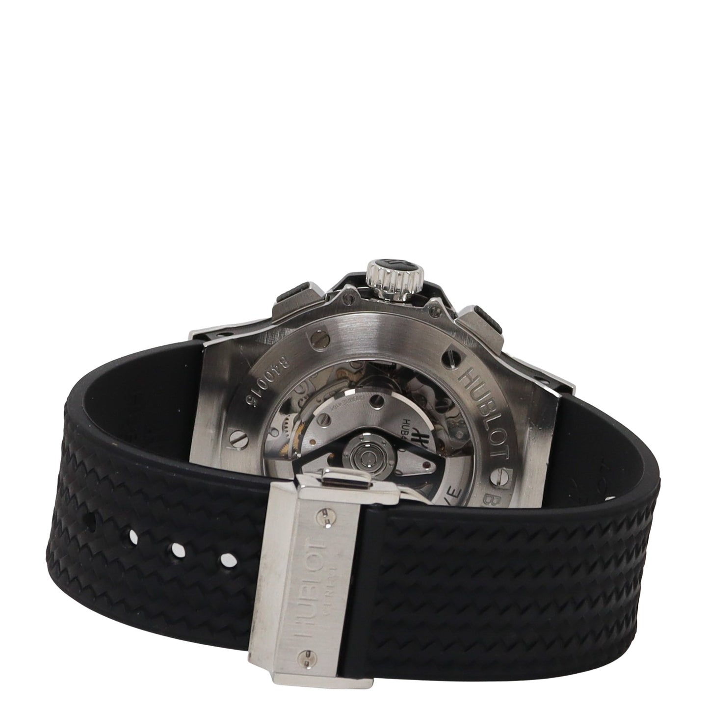 Hublot Big Bang Stainless Steel 44mm Black Arabic & Stick Dial Watch Reference #: 301.SB.131.RX - Happy Jewelers Fine Jewelry Lifetime Warranty