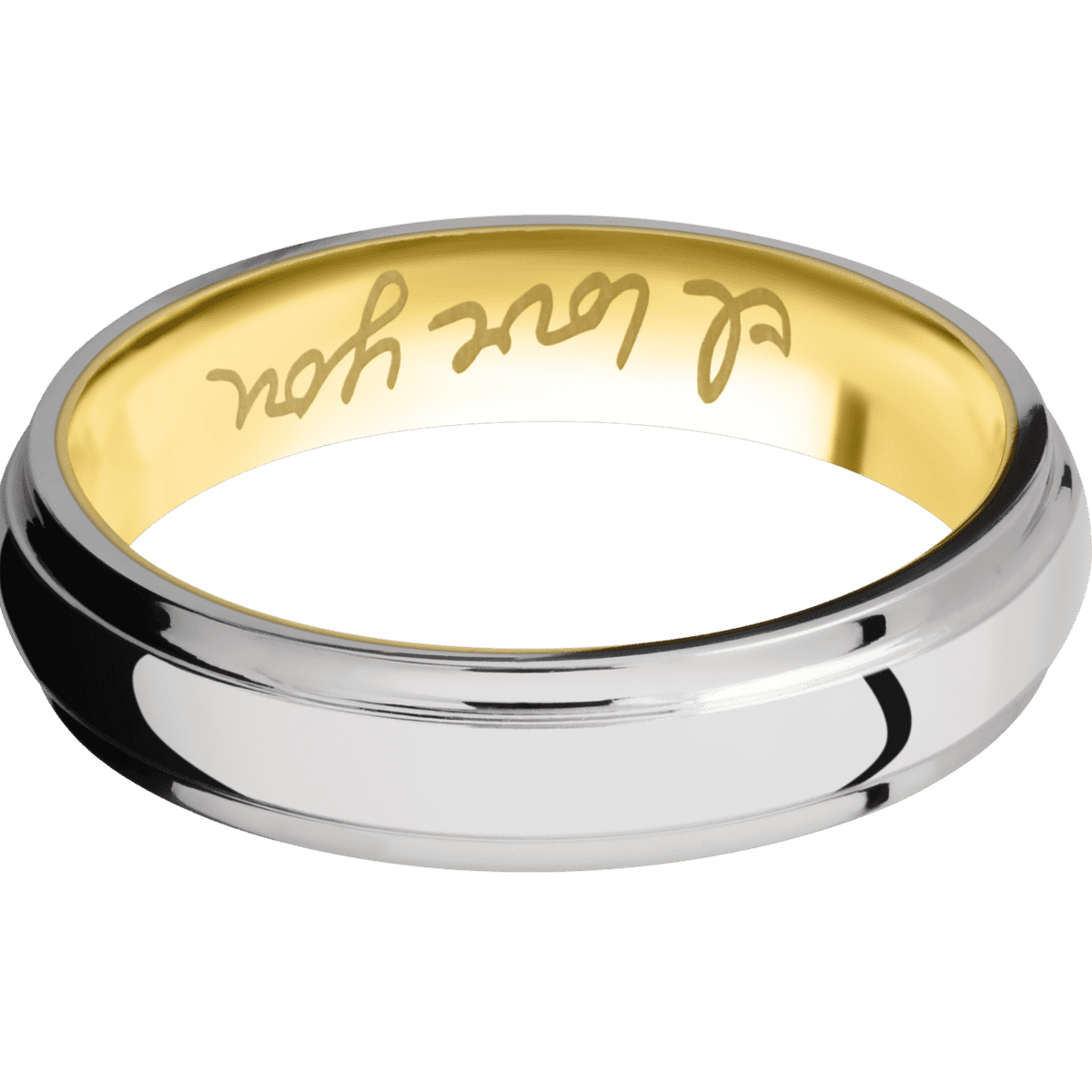 10K White Gold + Polish , Polish Finish + 10K Yellow Gold - Happy Jewelers Fine Jewelry Lifetime Warranty