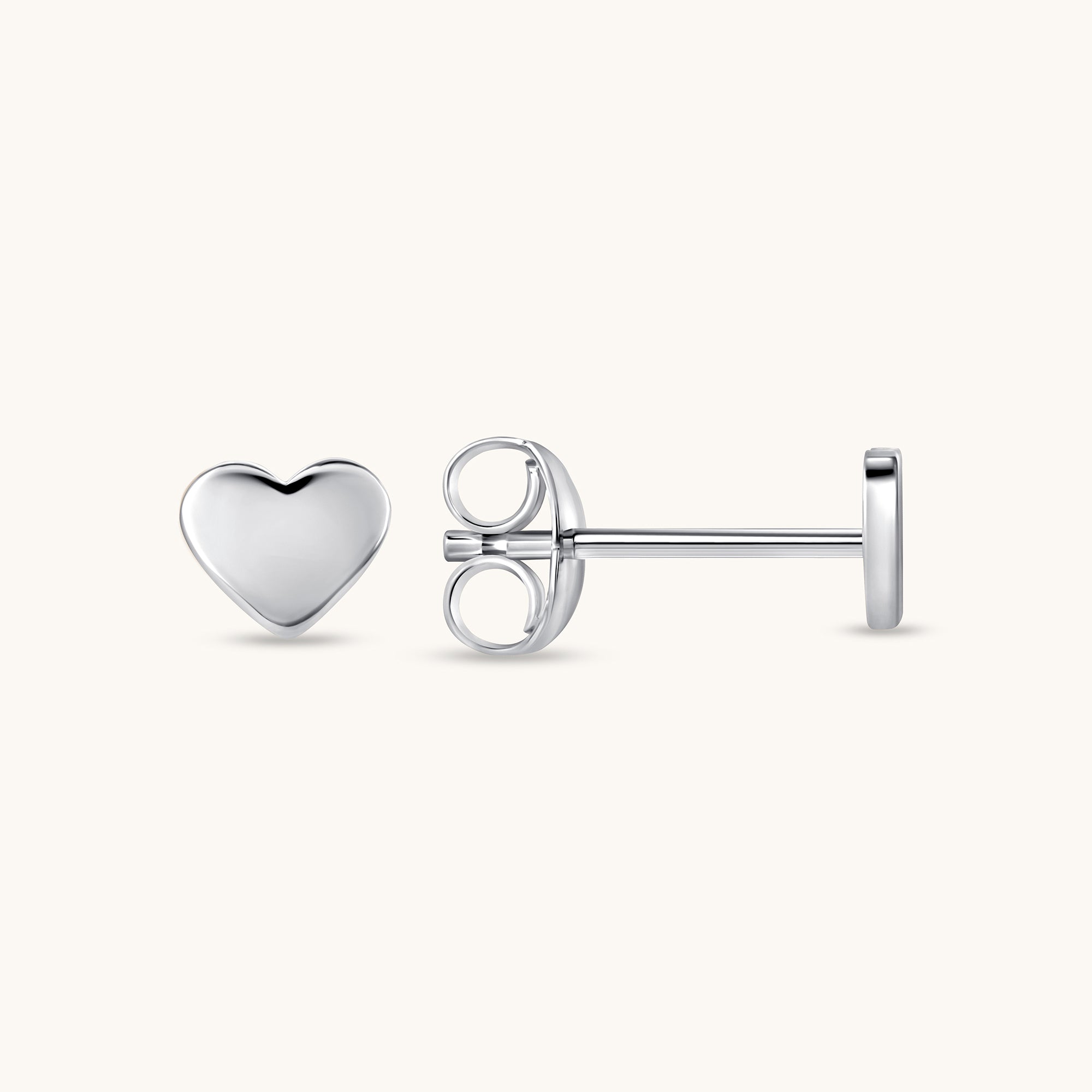 Heart Stud Earrings - Happy Jewelers Fine Jewelry Lifetime Warranty