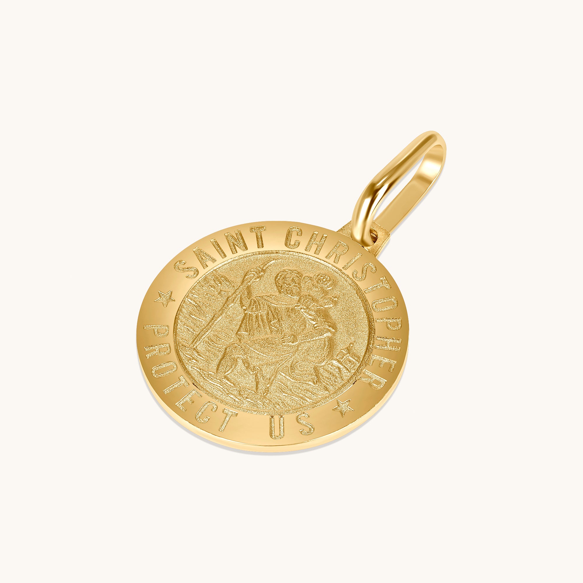 Saint Christopher Medallion Pendant