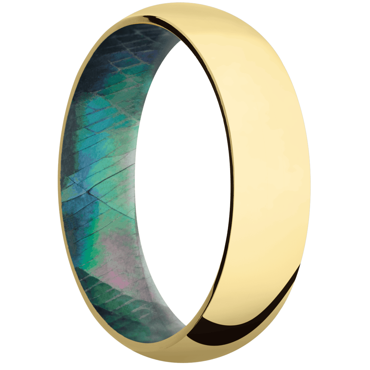 14K Yellow Gold + Polish Finish + Black Mother of Pearl - Happy Jewelers Fine Jewelry Lifetime Warranty