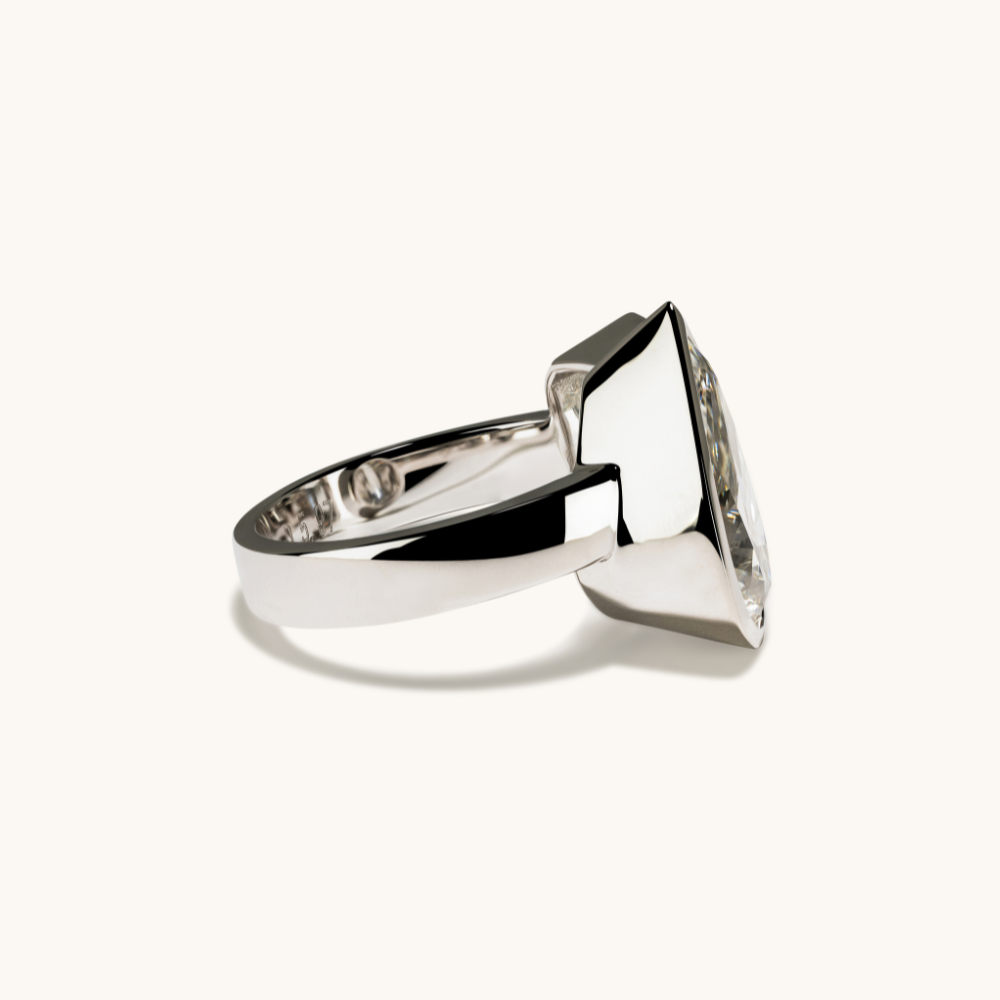 Pear and Emerald Toi et Moi Lab Diamond Engagement Ring - Happy Jewelers Fine Jewelry Lifetime Warranty