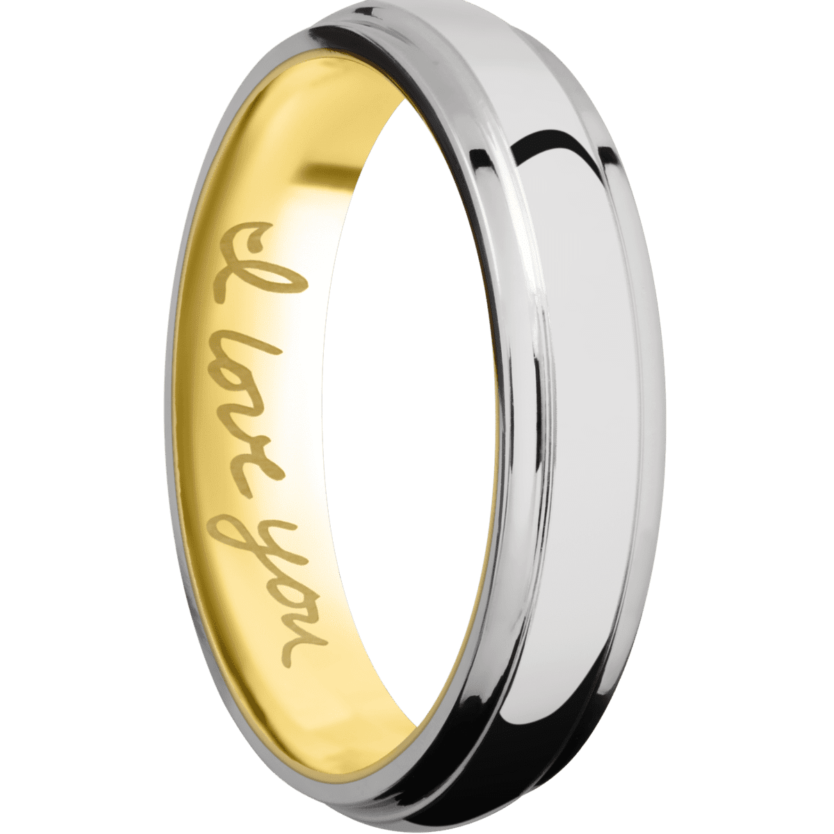 10K White Gold + Polish , Polish Finish + 10K Yellow Gold - Happy Jewelers Fine Jewelry Lifetime Warranty