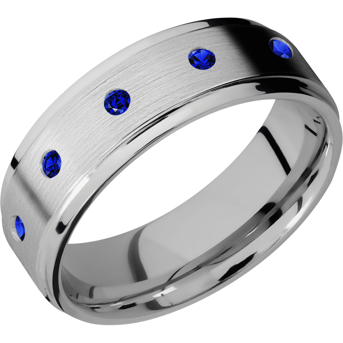 Titanium + Satin , Polish Finish - Happy Jewelers Fine Jewelry Lifetime Warranty
