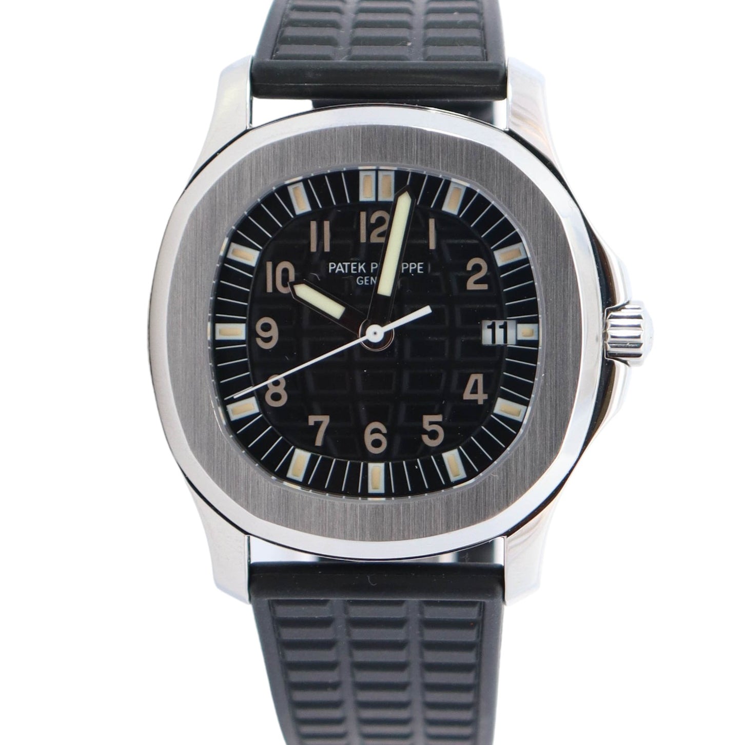 Patek Philippe Aquanaut 35mm Black Dial Ref# 5060A-001 - Happy Jewelers Fine Jewelry Lifetime Warranty