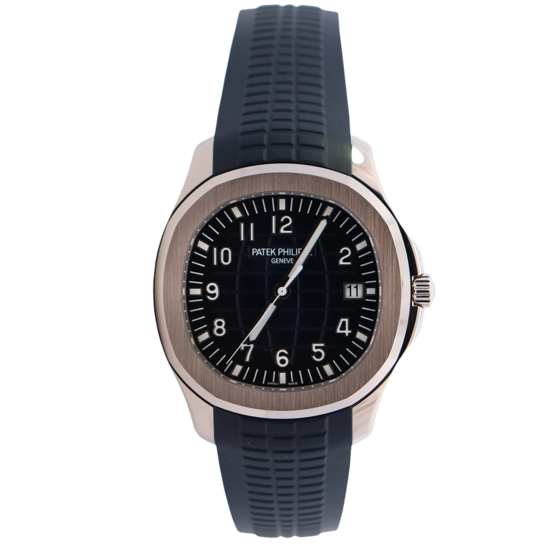 Patek Philippe Aquanaut 42mm Blue Dial Watch Ref# 5168G-001 - Happy Jewelers Fine Jewelry Lifetime Warranty