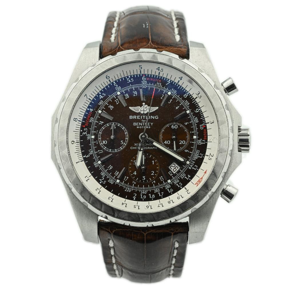 Breitling Bentley Motors 48mm Bronze Dial Watch Ref# A25363 - Happy Jewelers Fine Jewelry Lifetime Warranty