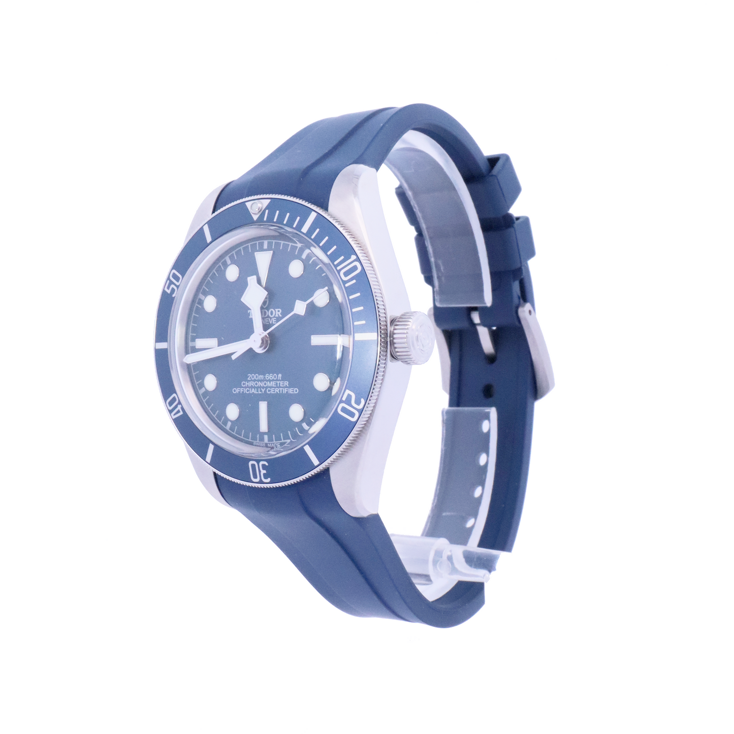 Tudor Black Bay Fifty-Eight Stainless Steel 39mm Blue Dot Dial Watch | Ref# M79030B-0001 - Happy Jewelers Fine Jewelry Lifetime Warranty